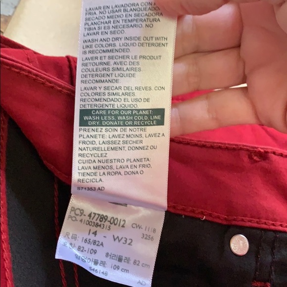 Red Jeans Denizen - Picture 8 of 8